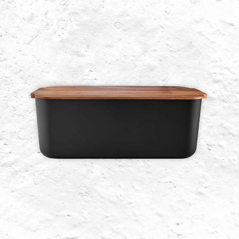 Nordic Kitchen Bread Bin - Black, 9 litres - des. Tools for Eva Solo