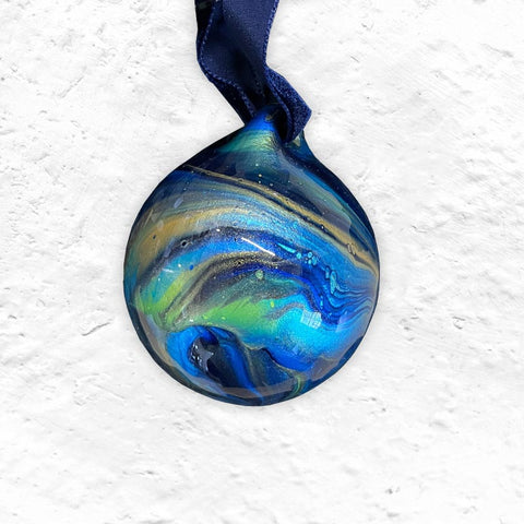Northern Lights Bauble, by Ashleigh Weller