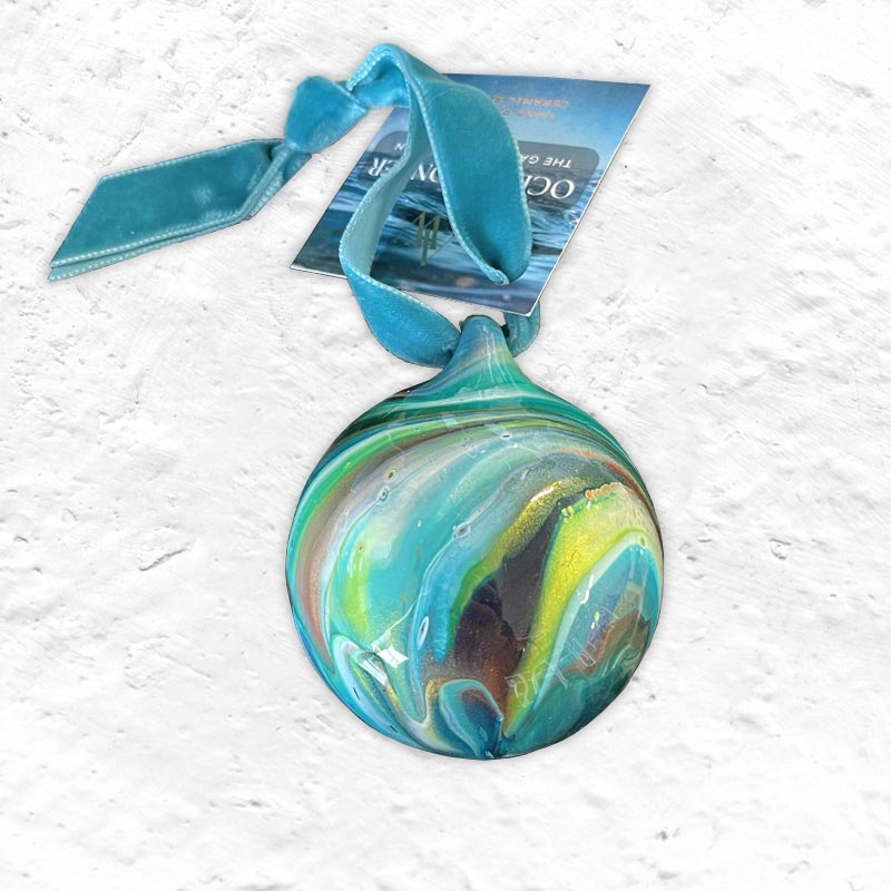 Ocean Wonder Bauble, by Ashleigh Weller