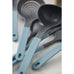 Optima stirring spoon with hole - Nordic Green - by Rosti