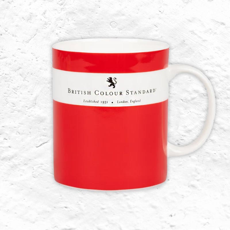British Colour Standard Mug - Oriental Red
