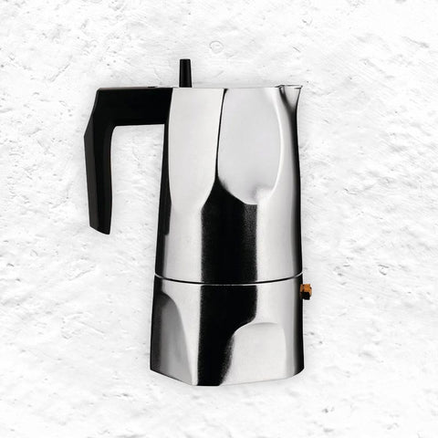 Ossidiana Espresso Coffee Maker - 6 cup - des. Mario Trimarchi for Alessi