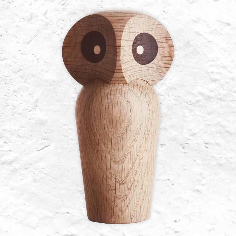 Owl by Paul Anker Hansen - Natural Oak (Large)