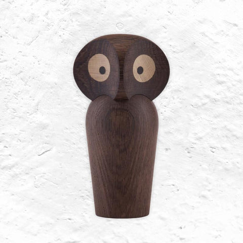 Owl by Paul Anker Hansen  - Smoked Oak (Small)