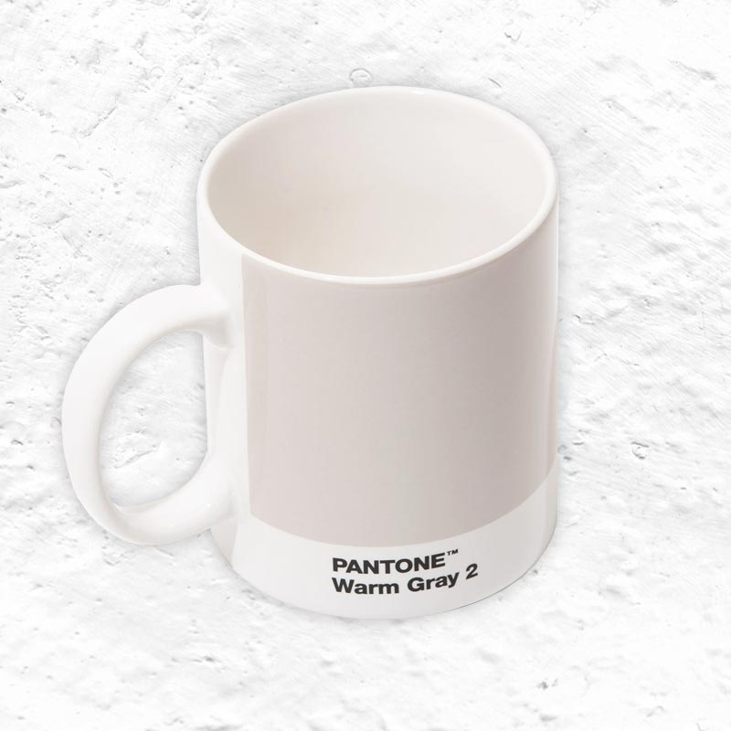 Pantone Mug - Warm Gray 2 - by Pantone