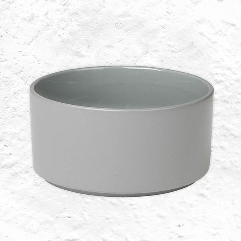 PILAR Bowl - 14cm / 620 ml - Mirage Gray - des. Nina Thöming for blomus