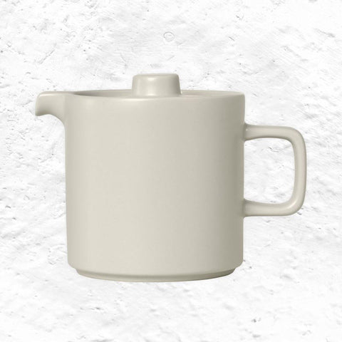 PILAR Teapot - 1000ml - Moonbeam - des. Nina Thöming for blomus