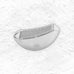 Parmenide grater with cheese cellar des. Alejandro Ruiz for Alessi (clear)