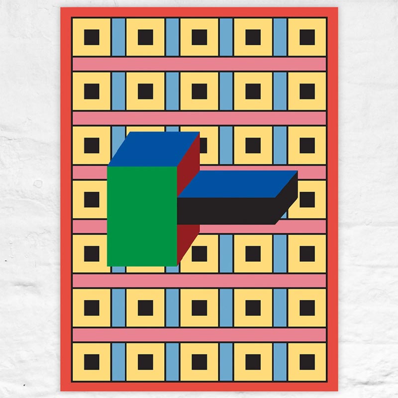 Manifesto 02 poster by Nathalie Du Pasquier