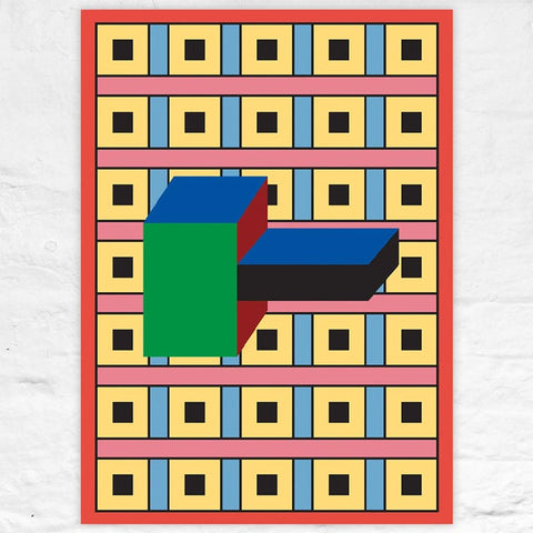 Manifesto 02 poster by Nathalie Du Pasquier