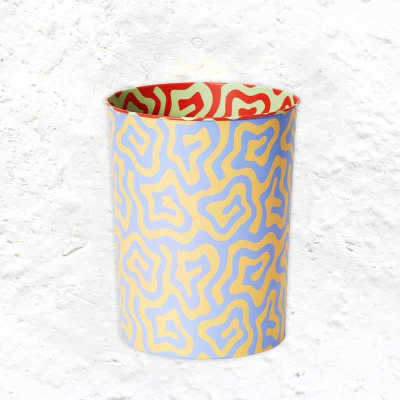 Pattern Waste Paper Bin des. Ellen van Dusen