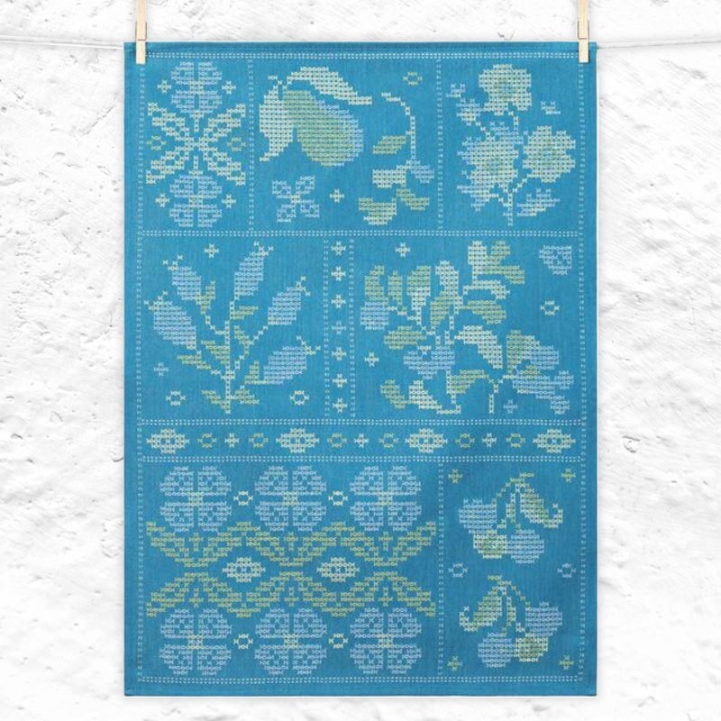 Pear Tree (Poirier) Tea Towel, by Tissage Moutet