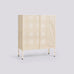 Perforated Cabinet - Medium - Eggshell - des. Muller Van Severen for HAY