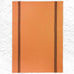 Piano Cotton & Linen Tea towel - Orange - by Charvet Editions