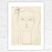 Françoise With A Bow In Her Hair print by Pablo Picasso - limited edition of 1000 copies
