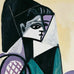 The Mediterranean Years (Portrait de Femme à la Robe Verte ) poster by Pablo Picasso