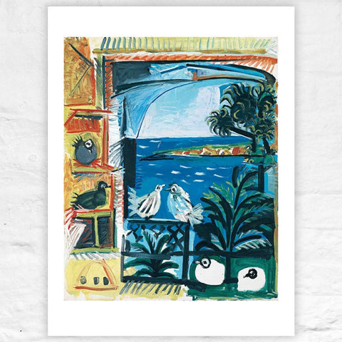 The Pigeons II, 12/09/1957 print by Pablo Picasso - limited edition of 1000 copies