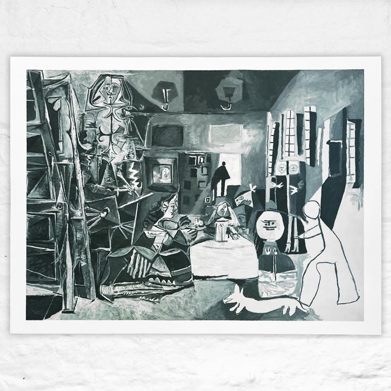 Las Meninas (Conjunto) No. 1, 1957 print by Pablo Picasso - limited edition of 1000 copies