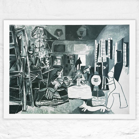 Las Meninas (Conjunto) No. 1, 1957 print by Pablo Picasso - limited edition of 1000 copies