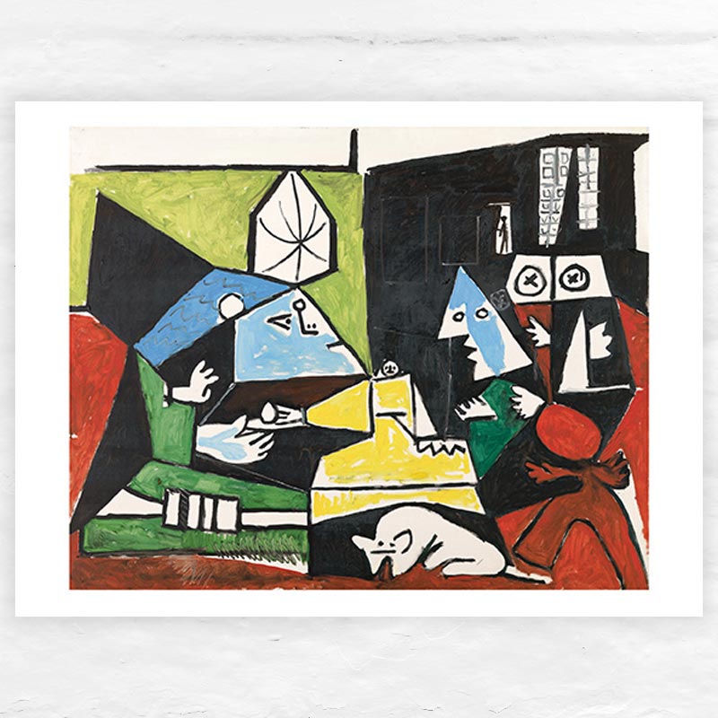Las Meninas Cannes, 1967 print by Pablo Picasso - limited edition of 1000 copies