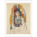 Woman with Mantilla (Fatma) 1917 print by Pablo Picasso - limited edition of 1000 copies