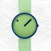 Picto Ocean Ghost Watch - Green dial with Green recycled fishing net strap