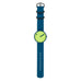 PICTO Ocean Ghost Watch - paradise green dial with deep blue recycled fishing net strap