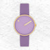 Picto Watch - Lavender Dial/ Lavender Leather Strap