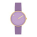 Picto Watch - Lavender Dial/ Lavender Leather Strap