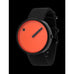 Picto Watch - Signal Orange Dial / Manta Ray Black Recycled Strap