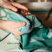 Pine Forest Tea Towel, by Tissage Moutet