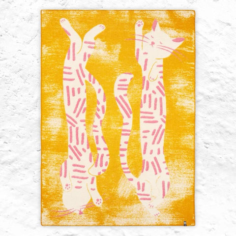 'Pitschi' Wool Blanket, by Vera Loher