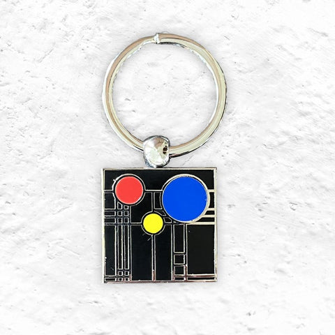 Frank Lloyd Wright Playhouse Key Ring, produced by ACME