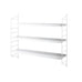 String® Pocket Shelving System - Metal White