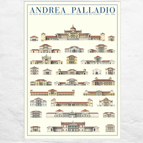 Andrea Palladio, Le Ville Nel Veneto Poster