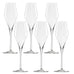 Quatrophil Champagne glasses - 6pc - by Stölzle Lausitz