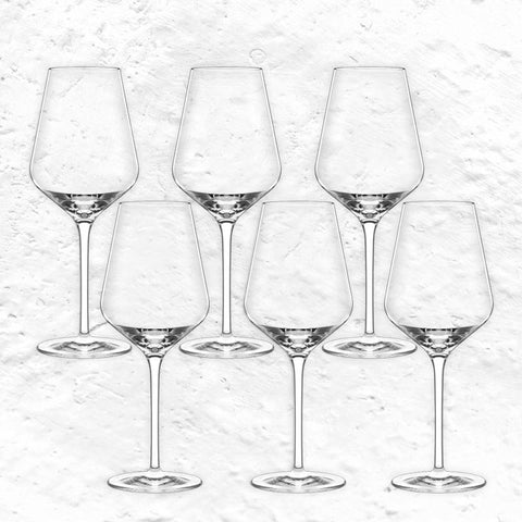 Quatrophil Red Wine Glasses - 6pc - by Stölzle Lausitz