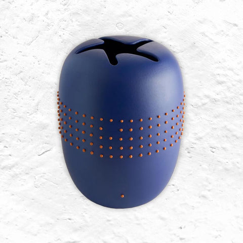 Code Vase (RIC 05) - Matt electric blue - des Arik Levy, by Nuoveforme - exclusive