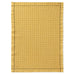 Recycle 50% Linen / 50% Cotton Tea Towel - Mustard - by Charvet Editions