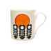 Retro Sun Flower Mug des. Keith Brymer Jones and Frances Collett