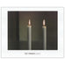 Two Candles poster by Gerhard Richter