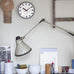 Lemnos RIKI Hibiya Wall Clock - White - des. Riki Watanabe