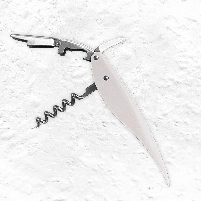 Zone Denmark Rocks Feather Corkscrew - Warm Grey - by Forma House