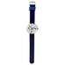 Rohe Materialien Watch - White/Blue face - Blue Strap - by Walter Gropius