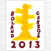 Official 2013 Roland-Garros poster by David Nash