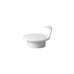 TAC Large Replacement Lid - White Porcelain - des. Walter Gropius, produced by Rosenthal