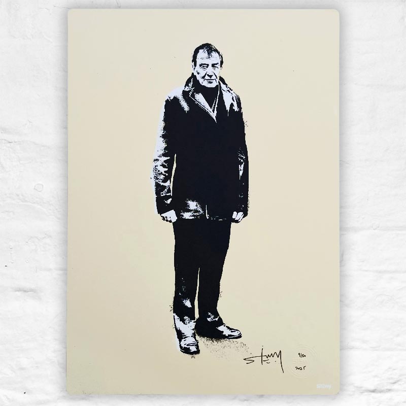 Tony Harrison by STEWY - signed limited edition print