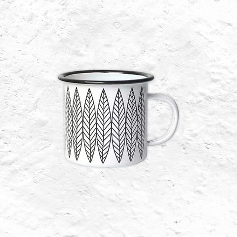 Salix Enamel Mug - Stig Lindberg Collection