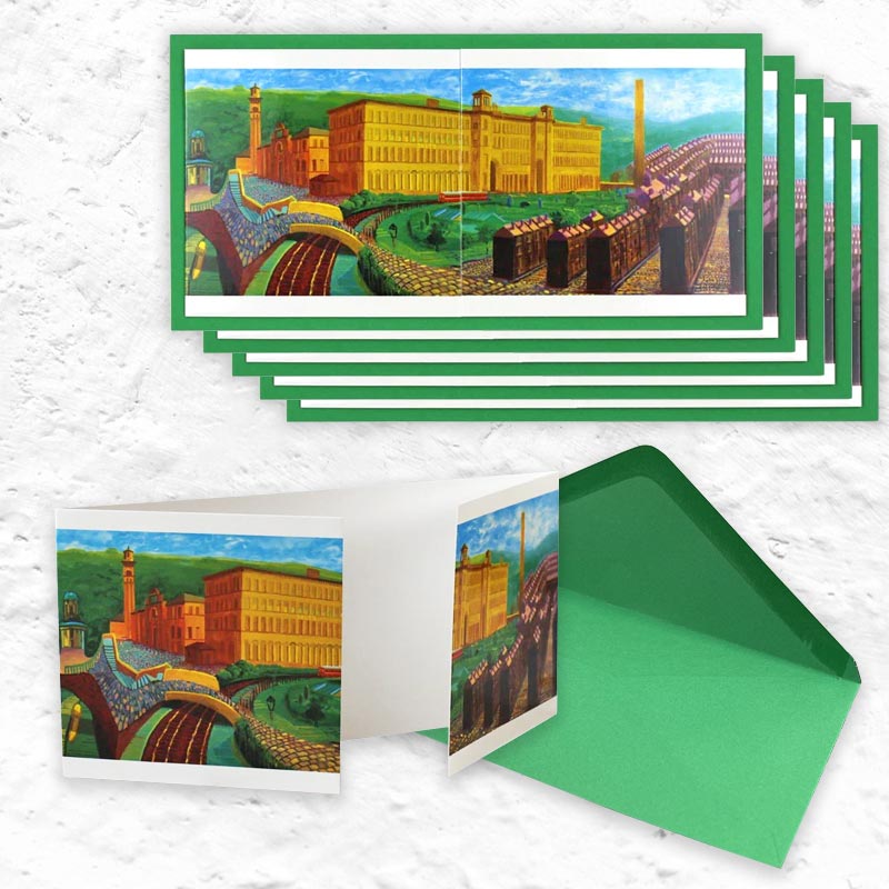 Salts Mill Greetings Card Collection (6 cards)