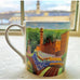 David Hockney Salts Mill, Saltaire Limited Edition Fine Bone China Mug - especially for 2025